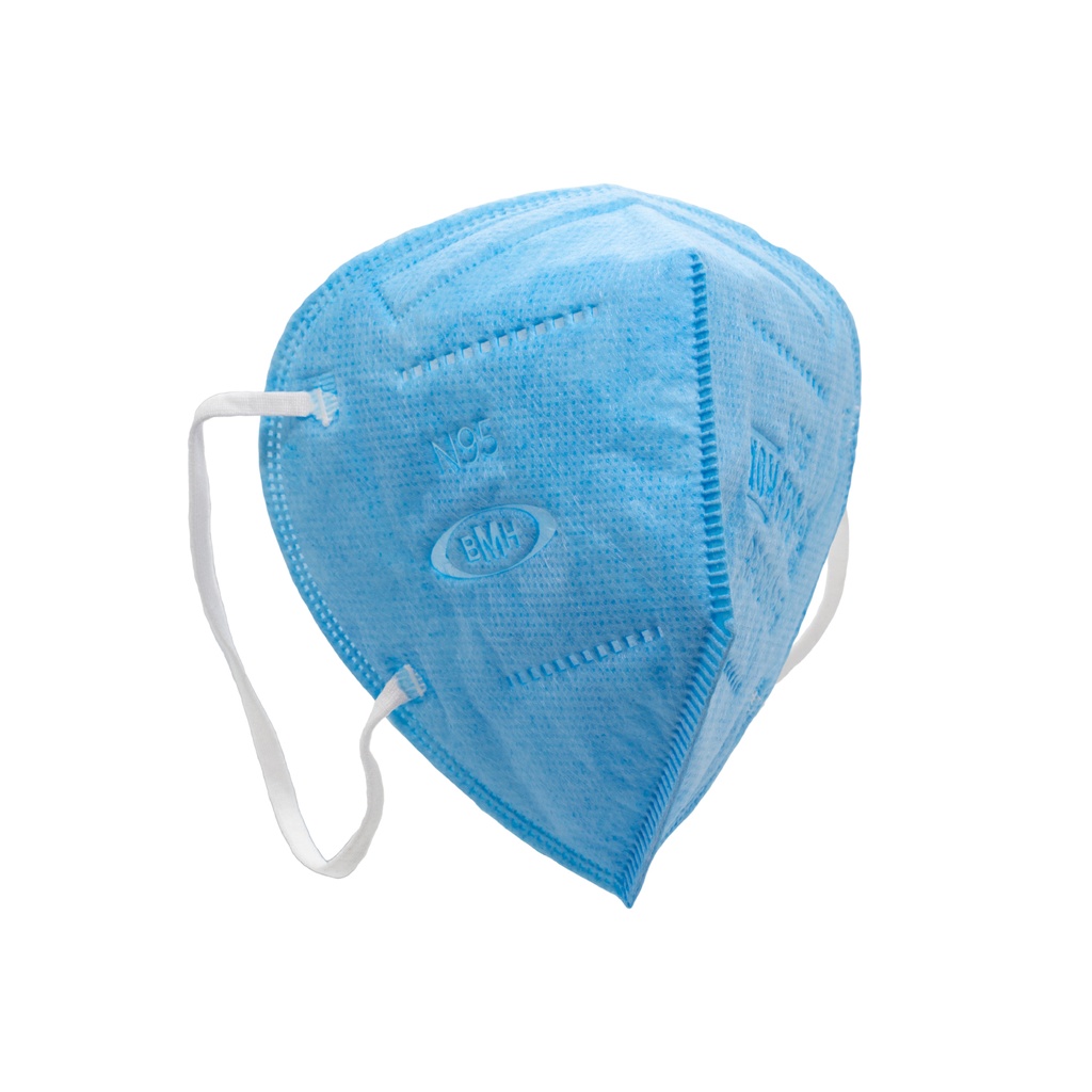 PROTECTOR RESPIRATORIO N95 PLEGABLE COLOR CELESTE
